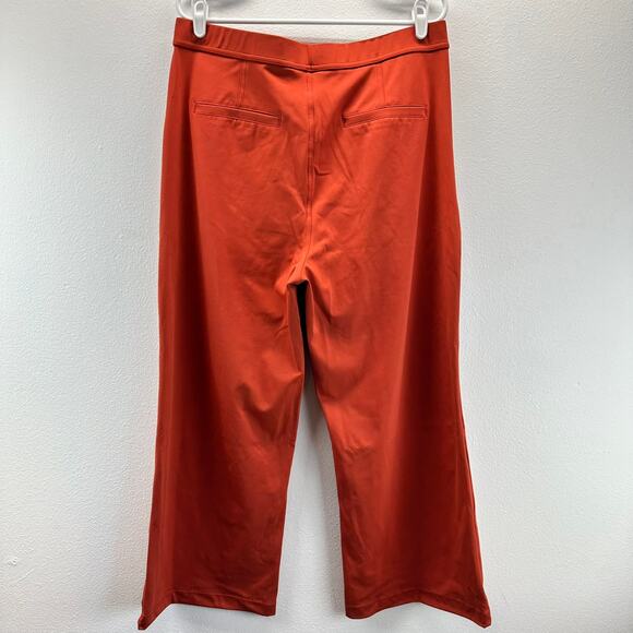 NWT Halara Flex High Waisted Pocket Straight Leg Work Pants XLP Burnt Orange - Picture 5 of 15